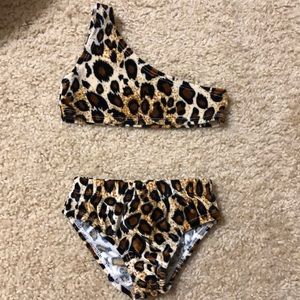 Cheetah bathing suit